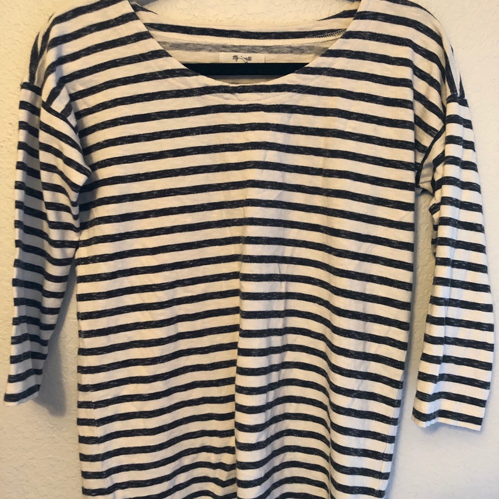 Madewell Striped Long Sleeve Sz XS